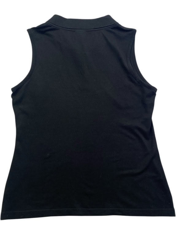 LACOSTE ΑΜΑΝΙΚΟ ΠΟΛΟ MINIMAL ΜΑΥΡΟ ΓΥΝΑΙΚΕΙΟ PRE OWNED L