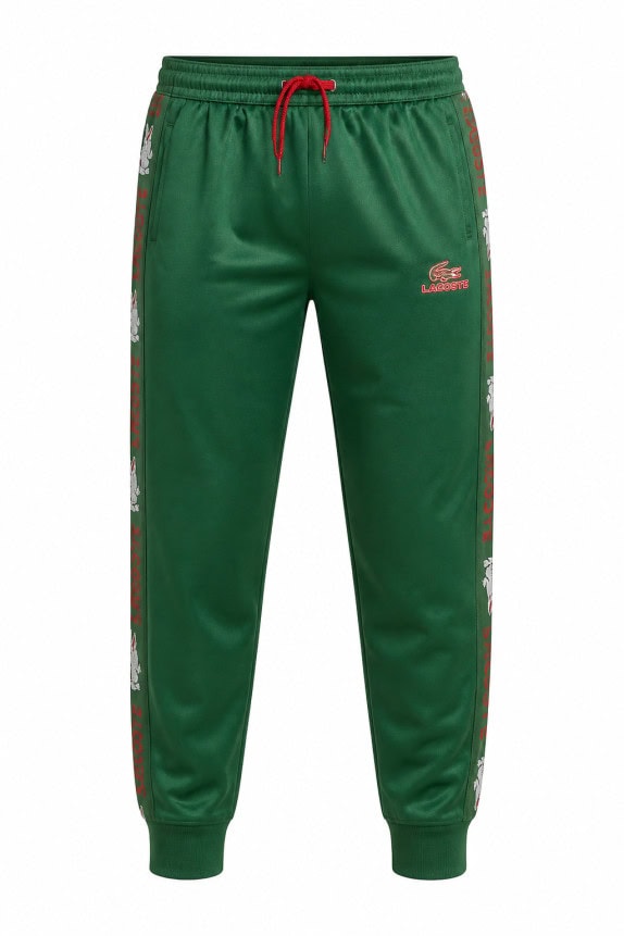LACOSTE ΦΟΡΜΑ JOGGER SPORTSWEAR ΠΡΑΣΙΝΟ ΑΝΤΡΙΚΟ PRE OWNED XL
