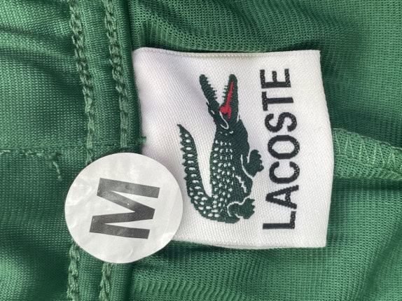 LACOSTE ΦΟΡΜΑ ΠΑΝΤΕΛΟΝΙ ΤRACK ΠΡΑΣΙΝΟ ΑΝΤΡΙΚΟ PRE OWNED M