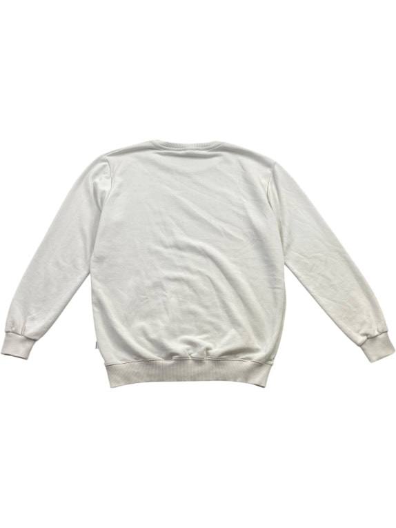 LACOSTE Felpa Logo Casual Bianca da Donna XXL