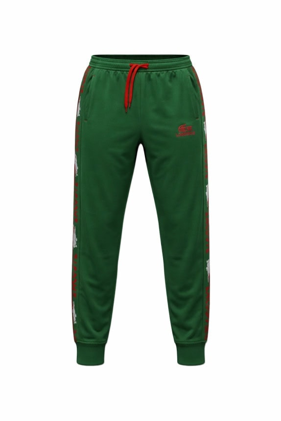 LACOSTE PANTALONI JOGGER ATHLETIC VERDE UOMO PRE OWNED M