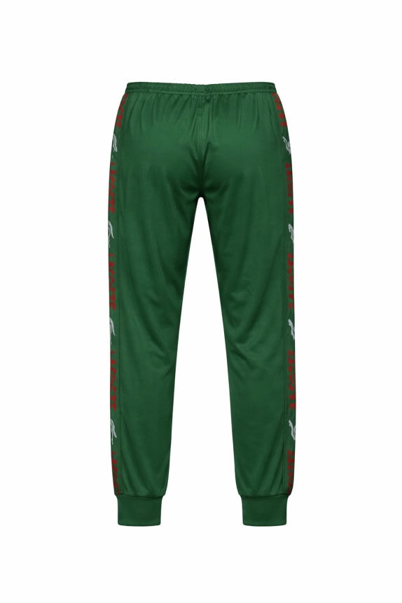 LACOSTE JOGGER PANTS LOGO VERDE UOMO PRE OWNED M