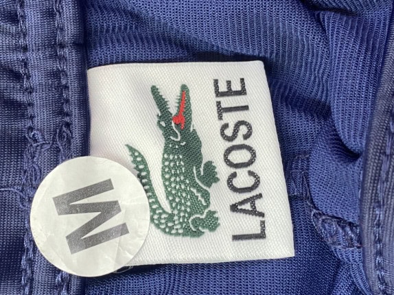 LACOSTE JOGGER PANTS SPORTSWEAR NAVY MEN PRE OWNED M