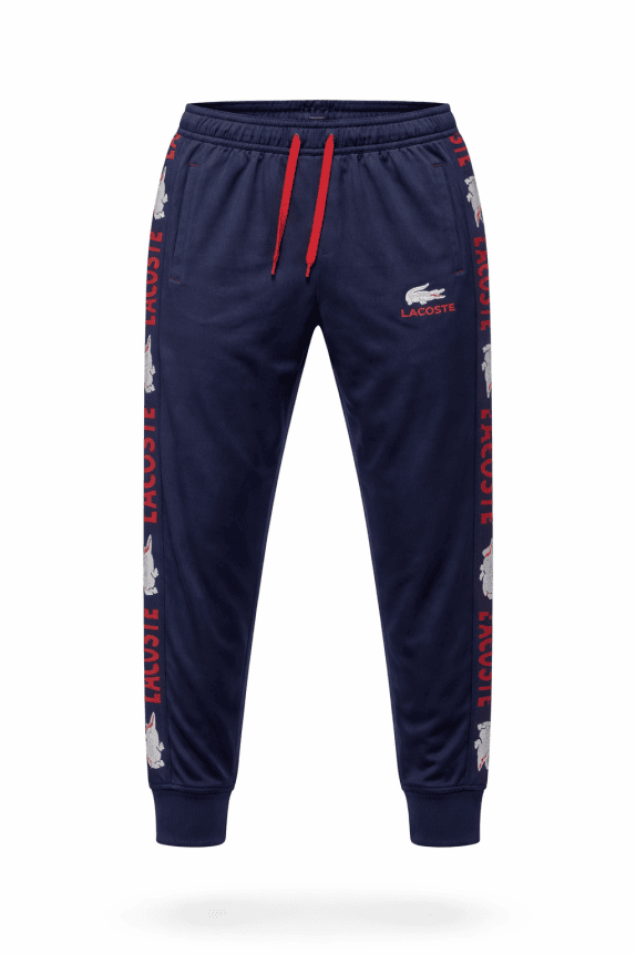 LACOSTE JOGGER PANTS SPORTSWEAR NAVY ΑΝΤΡΙΚΟ PRE OWNED M