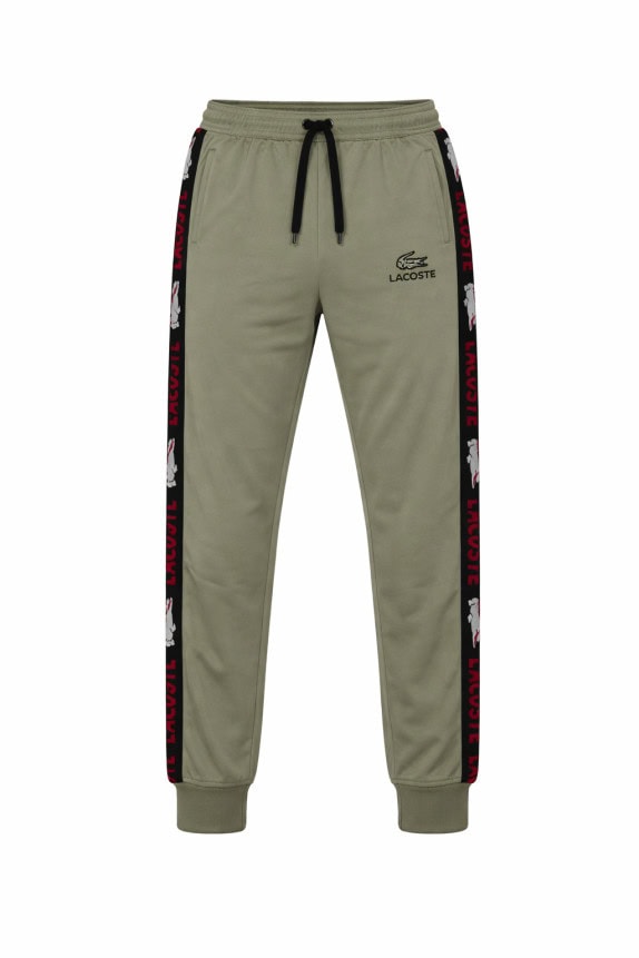 LACOSTE JOGGER PANTS SPORTSWEAR OLIVE ΑΝΤΡΙΚΟ PRE OWNED M