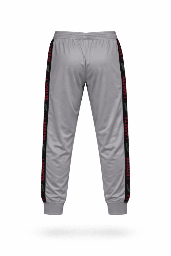 LACOSTE JOGGER PANTS STREETWEAR ΓΚΡΙ ΑΝΤΡΙΚΟ PRE OWNED M