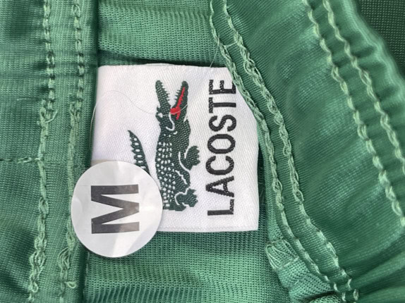LACOSTE JOGGER PANTS STREETWEAR ΠΡΑΣΙΝΟ ΑΝΤΡΙΚΟ PRE OWNED M