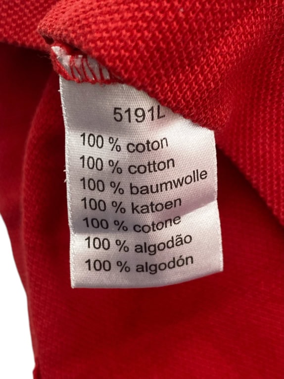 Lacoste Polo rossa