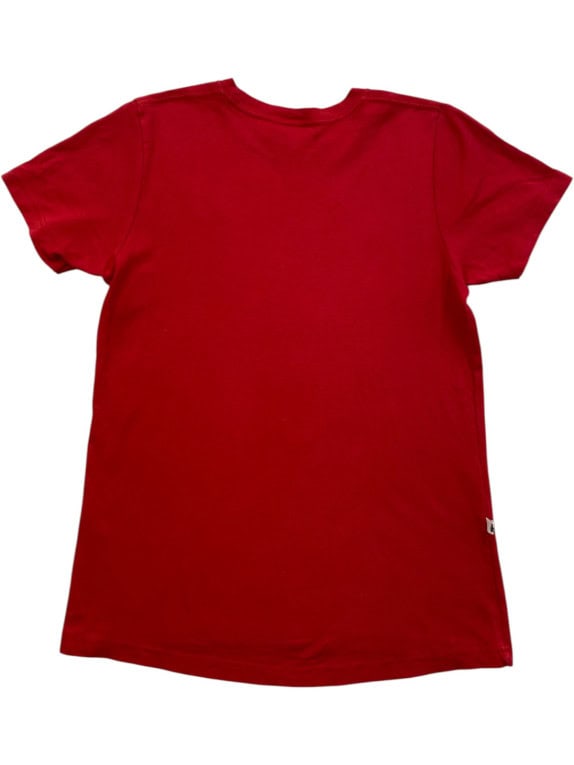 LACOSTE T SHIRT MINIMAL RED MENS PRE OWNED M