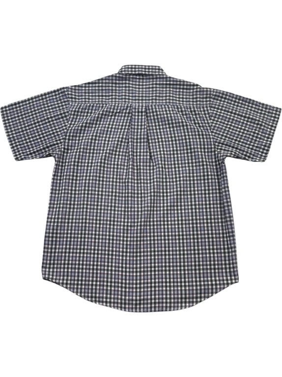 LACOSTE ΚΟΝΤΟΜΑΝΙΚΟ ΠΟΥΚΑΜΙΣΟ ΚΛΑΣΙΚΟ NAVY ΑΝΤΡΙΚΟ PRE OWNED M