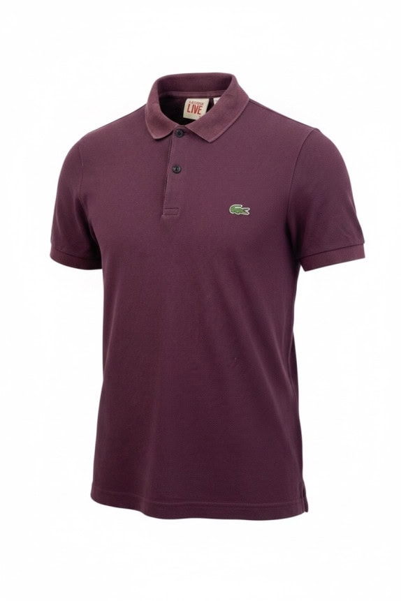 LACOSTE LIVE ΜΠΛΟΥΖΑ POLO MINIMAL ΜΠΟΡΝΤΟ ΑΝΤΡΙΚΟ PRE OWNED S