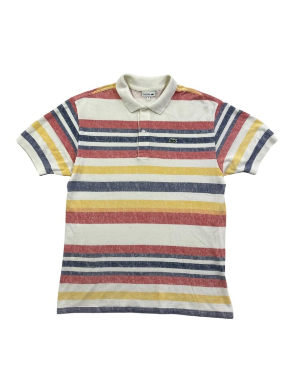 LACOSTE ΜΠΛΟΥΖΑ POLO STRIPED LOGO ΠΟΛΥΧΡΩΜΟ UNISEX M
