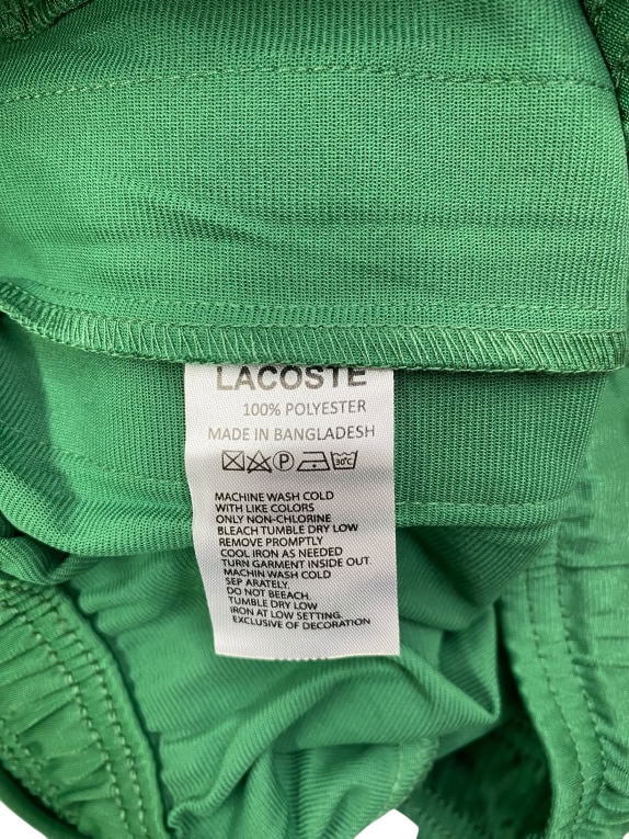 LACOSTE ΠΑΝΤΕΛΟΝΙ ΦΟΡΜΑΣ ATHLEISURE ΜΕ SIDE LOGO TAPE ΠΡΑΣΙΝΟ ΑΝΔΡΙΚΟ S