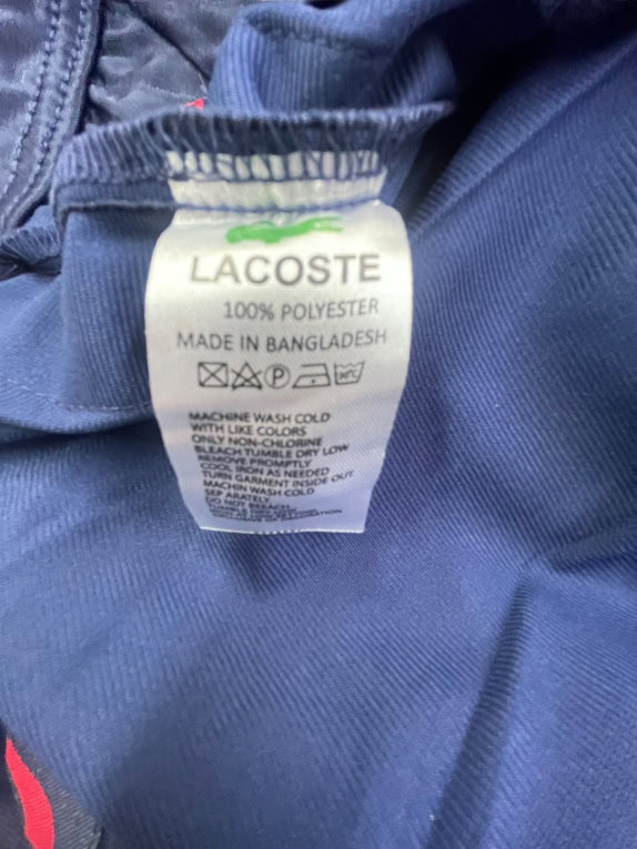 LACOSTE ΠΑΝΤΕΛΟΝΙ ΦΟΡΜΑΣ ATHLETIC ΛΟΓΟΤΥΠΟ ΜΠΛΕ ΣΚΟΥΡΟ ΑΝΔΡΙΚΟ XXXL