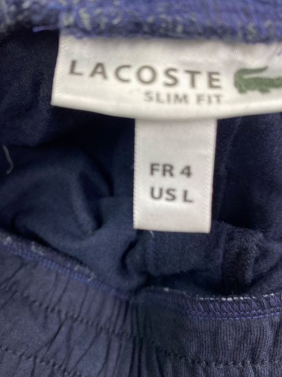 LACOSTE Παντελόνι Φόρμας Athletic Λογότυπο Navy Unisex XS