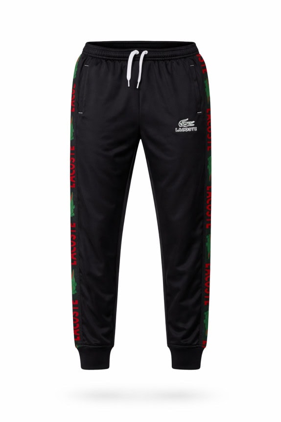 LACOSTE ΠΑΝΤΕΛΟΝΙ ΦΟΡΜΑΣ GRAPHIC ΜΑΥΡΟ ΑΝΤΡΙΚΟ PRE OWNED L