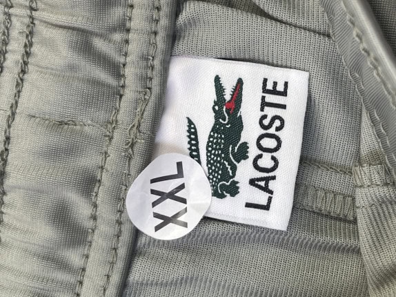 LACOSTE ΠΑΝΤΕΛΟΝΙ ΦΟΡΜΑΣ OVERSIZED ΧΑΚΙ ΑΝΤΡΙΚΟ PRE OWNED XXL
