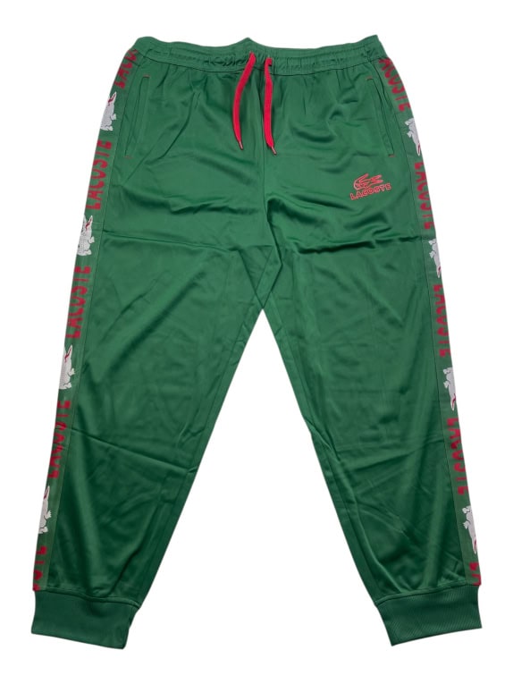 LACOSTE ΠΑΝΤΕΛΟΝΙ ΦΟΡΜΑΣ SPORT LOGO TAPE ΠΡΑΣΙΝΟ ΑΝΔΡΙΚΟ XXL