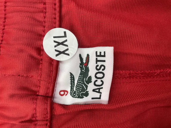 LACOSTE ΠΑΝΤΕΛΟΝΙ ΦΟΡΜΑΣ SPORTY ΚΟΚΚΙΝΟ ΑΝΤΡΙΚΟ PRE OWNED XXL