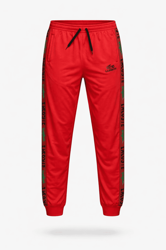 LACOSTE ΠΑΝΤΕΛΟΝΙ ΦΟΡΜΑΣ STREETWEAR ΚΟΚΚΙΝΟ ΑΝΤΡΙΚΟ PRE OWNED XXL