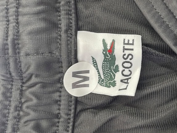 LACOSTE ΠΑΝΤΕΛΟΝΙ ΦΟΡΜΑΣ STREETWEAR ΜΑΥΡΟ ΑΝΤΡΙΚΟ PRE OWNED M
