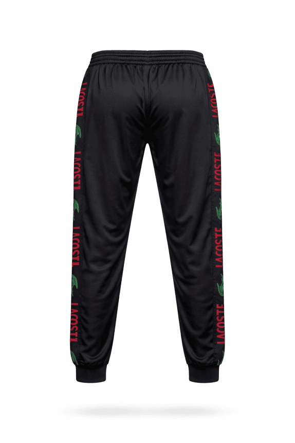 LACOSTE ΠΑΝΤΕΛΟΝΙ ΦΟΡΜΑΣ STREETWEAR ΜΑΥΡΟ ΑΝΤΡΙΚΟ PRE OWNED L