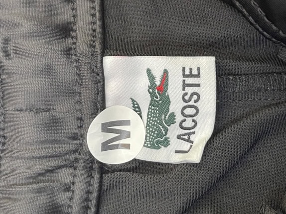 LACOSTE ΠΑΝΤΕΛΟΝΙ ΦΟΡΜΑΣ STREETWEAR ΜΑΥΡΟ ΑΝΤΡΙΚΟ PRE OWNED M