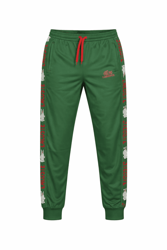 LACOSTE ΠΑΝΤΕΛΟΝΙ ΦΟΡΜΑΣ STREETWEAR ΠΡΑΣΙΝΟ ΑΝΤΡΙΚΟ PRE OWNED L