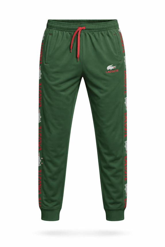 LACOSTE ΠΑΝΤΕΛΟΝΙ ΦΟΡΜΑΣ STREETWEAR ΠΡΑΣΙΝΟ ΑΝΤΡΙΚΟ PRE OWNED L