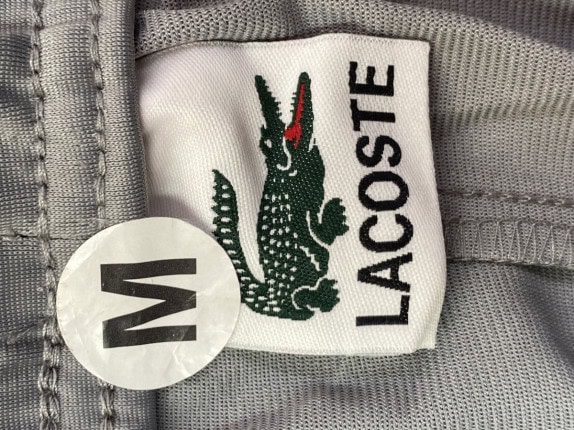LACOSTE ΠΑΝΤΕΛΟΝΙ ΦΟΡΜΑΣ TRACK ΓΚΡΙ ΑΝΤΡΙΚΟ PRE OWNED M