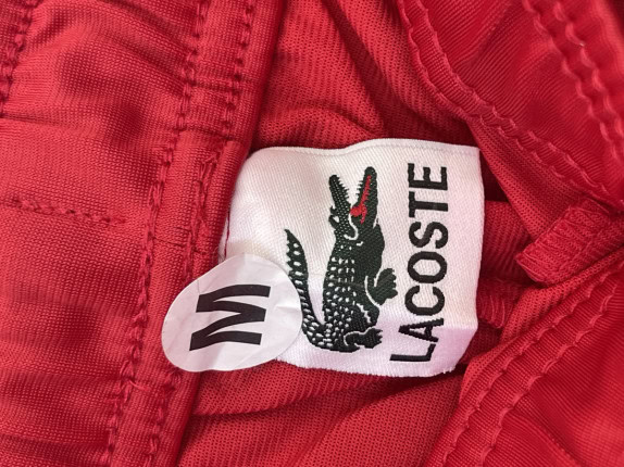 LACOSTE ΠΑΝΤΕΛΟΝΙ JOGGER SPORTSWEAR ΚΟΚΚΙΝΟ ΑΝΤΡΙΚΟ PRE OWNED M
