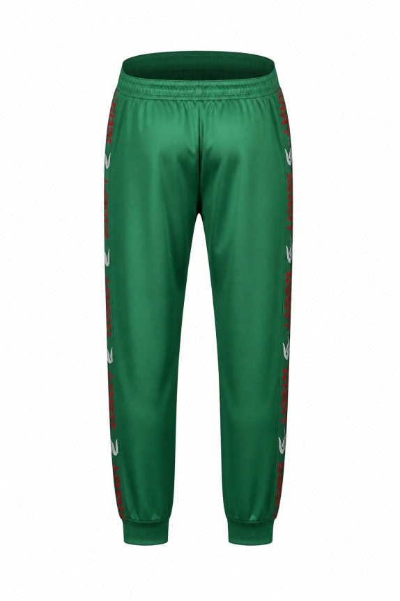 LACOSTE JOGGER PANTS STREETWEAR GREEN MEN PRE OWNED XXL