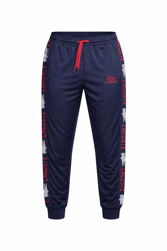 LACOSTE ΠΑΝΤΕΛΟΝΙ SPORTSWEAR ΜΠΛΕ ΑΝΤΡΙΚΟ PRE OWNED L