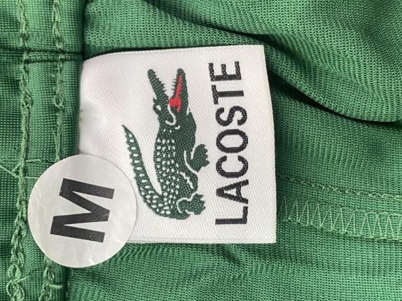 LACOSTE ΠΑΝΤΕΛΟΝΙ TRACK JACKET ΑΘΛΗΤΙΚΟ ΠΡΑΣΙΝΟ ΑΝΤΡΙΚΟ PRE OWNED M