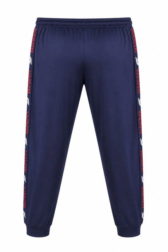 LACOSTE PANTALONI TUTA LOGO NAVY UOMO PRE OWNED XL