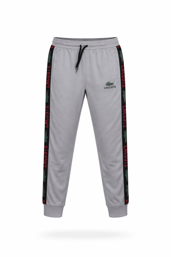 LACOSTE PANTALONI JOGGER STREETWEAR GRIGIO UOMO PRE OWNED XL