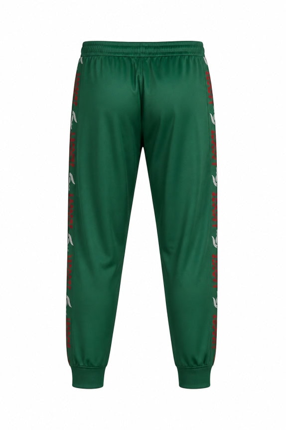 LACOSTE JOGGER PANTS STREETWEAR GREEN MEN PRE OWNED XL