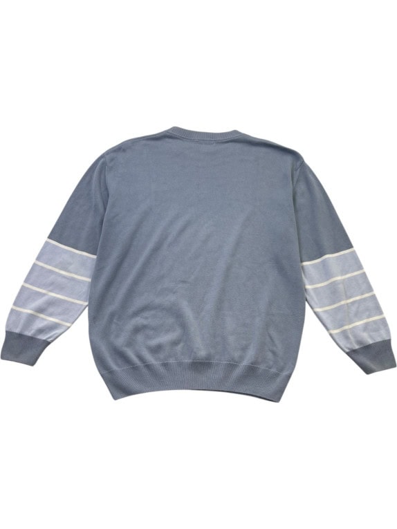 LACOSTE SWEATER VINTAGE BLUE MENS PRE OWNED M