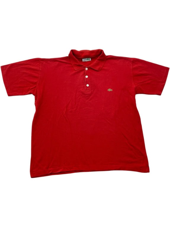 LACOSTE POLO CLASSIC ΚΟΚΚΙΝΟ ΑΝΤΡΙΚΟ PRE OWNED L