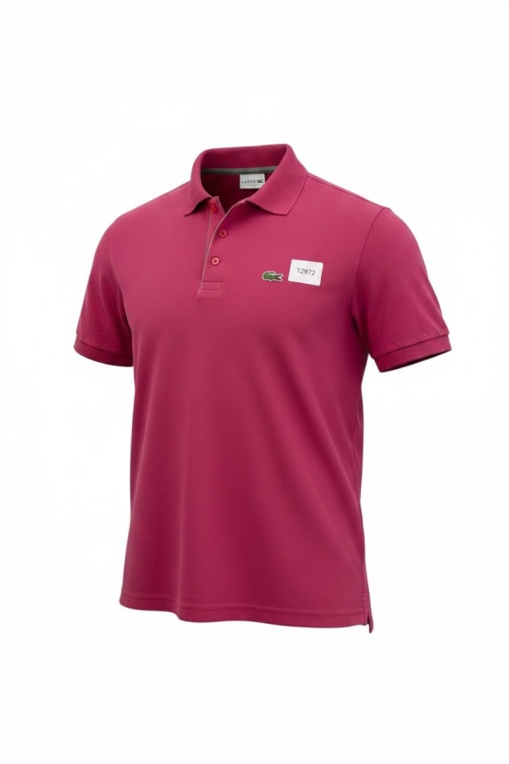 LACOSTE POLO CLASSIC ROSA UOMO PRE OWNED M