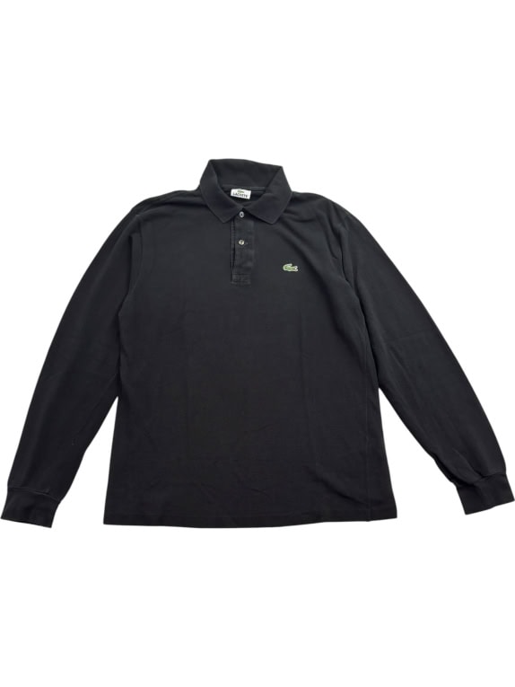 LACOSTE POLO ΜΑΚΡΥΜΑΝΙΚΟ ΜΑΥΡΟ UNISEX L