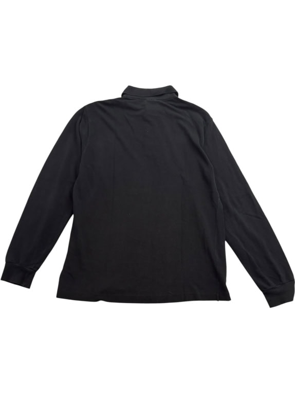 LACOSTE POLO ΜΑΚΡΥΜΑΝΙΚΟ ΜΑΥΡΟ UNISEX L
