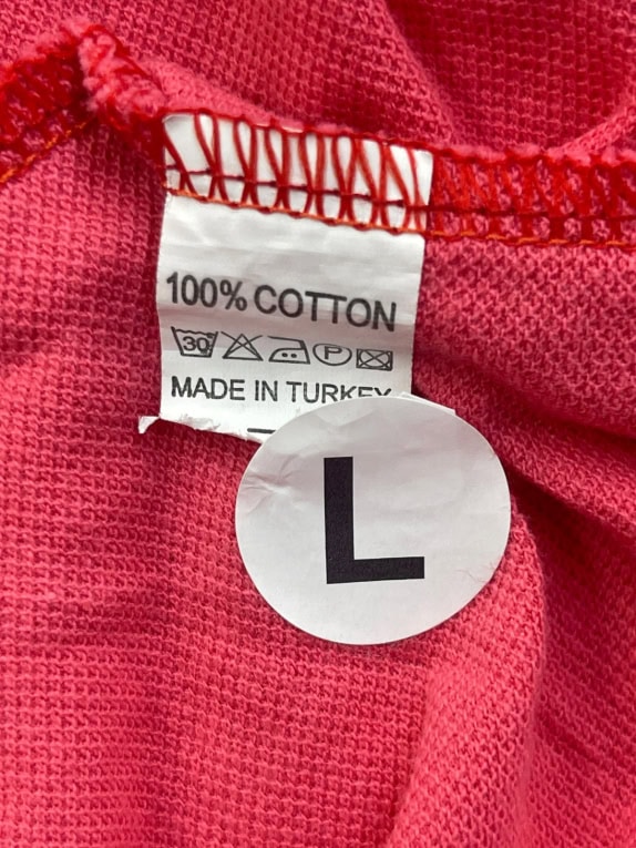 LACOSTE POLO MINIMAL ROSA UOMO PRE OWNED L