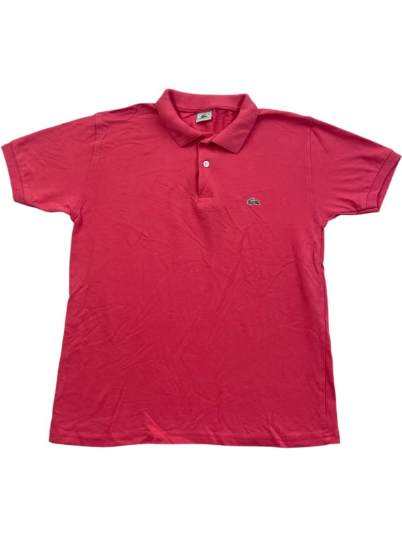 LACOSTE POLO MINIMAL ROSA UOMO PRE OWNED L