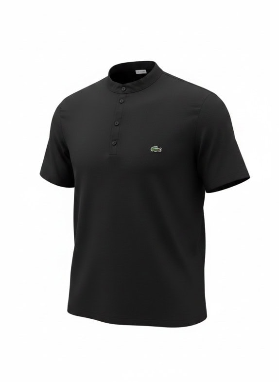 LACOSTE POLO ΜΠΛΟΥΖΑ MINIMAL ΜΑΥΡΗ ΑΝΤΡΙΚΟ PRE OWNED
