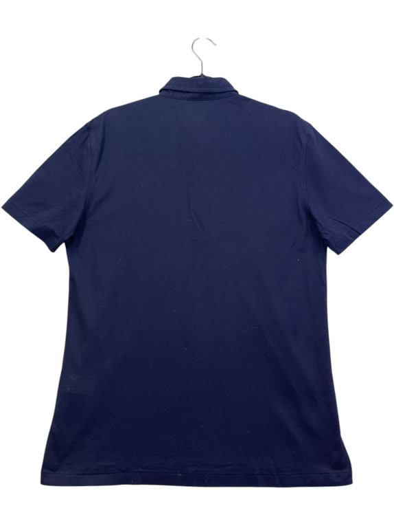 Lacoste Polo Blu Slim Fit in Cotone Taglia M