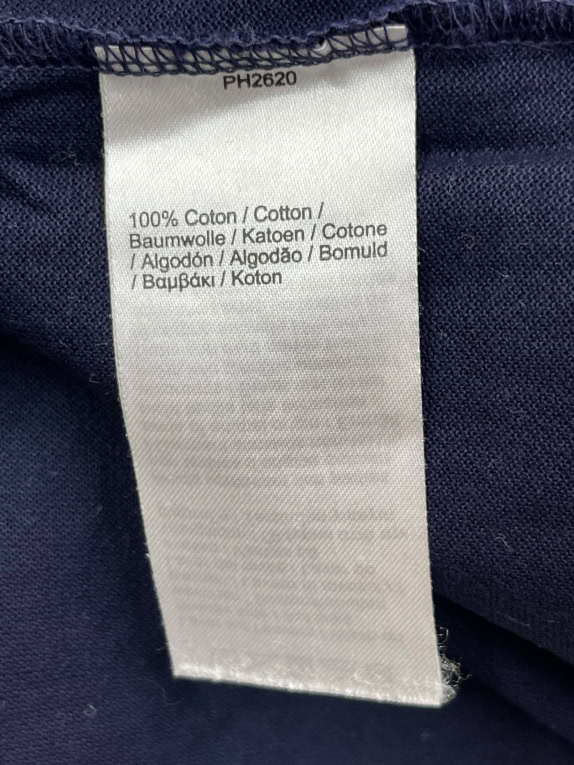 Lacoste Polo Blu Slim Fit in Cotone Taglia M