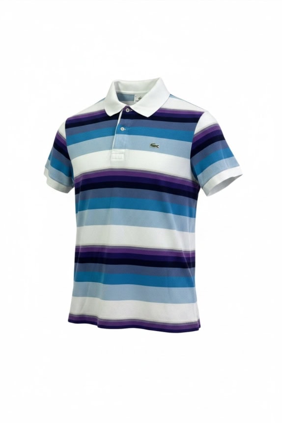 Lacoste Polo Ριγέ Πολύχρωμο Classic Fit Size M