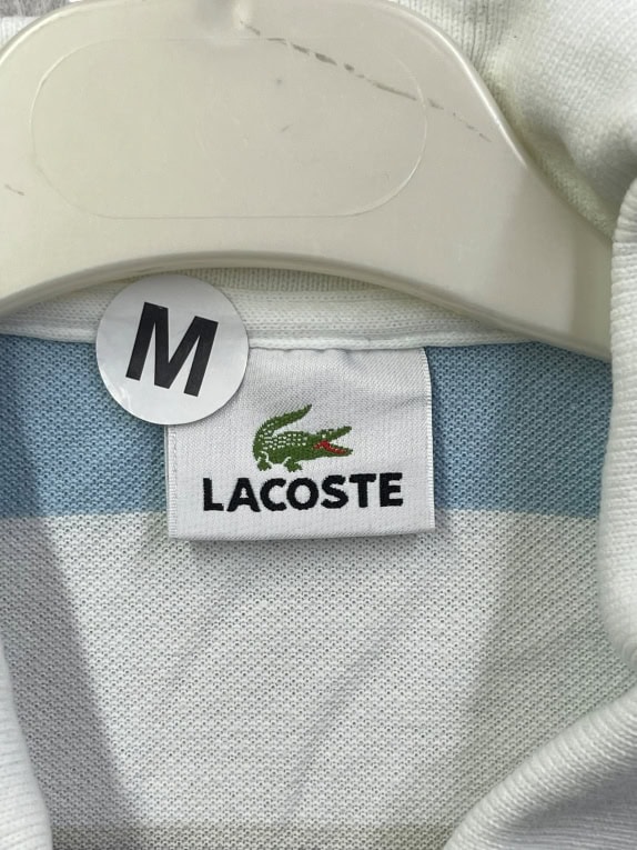 Lacoste Polo Ριγέ Πολύχρωμο Classic Fit Size M