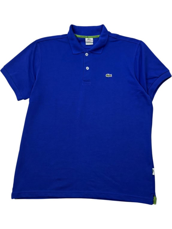 LACOSTE POLO SHIRT CLASSIC BLUE ΑΝΤΡΙΚΟ PRE OWNED L